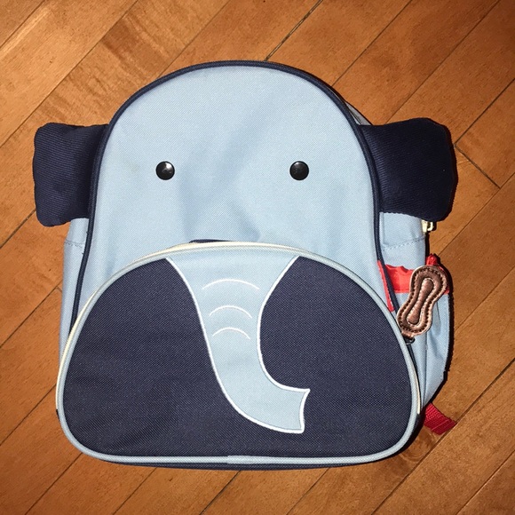 skip hop elephant backpack